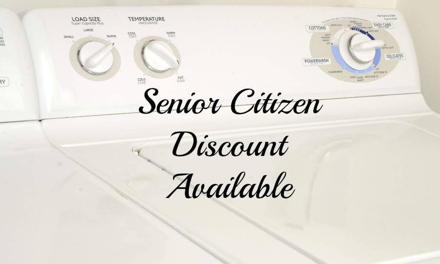 Senior Appliance Repair Discount Available